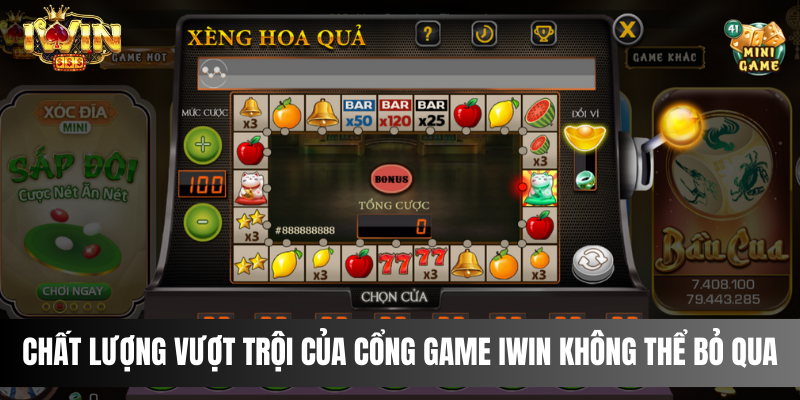 Chất lượng vượt trội của cổng game IWIN không thể bỏ qua