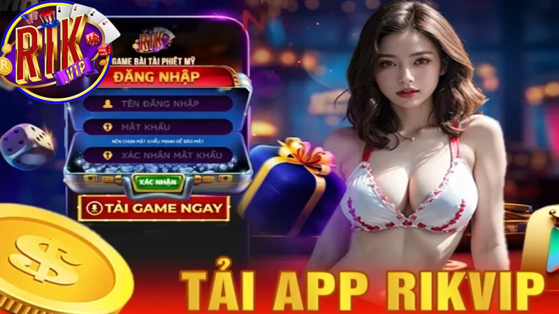 Giao diện trực quan và hiện đại của Rikvipclub1